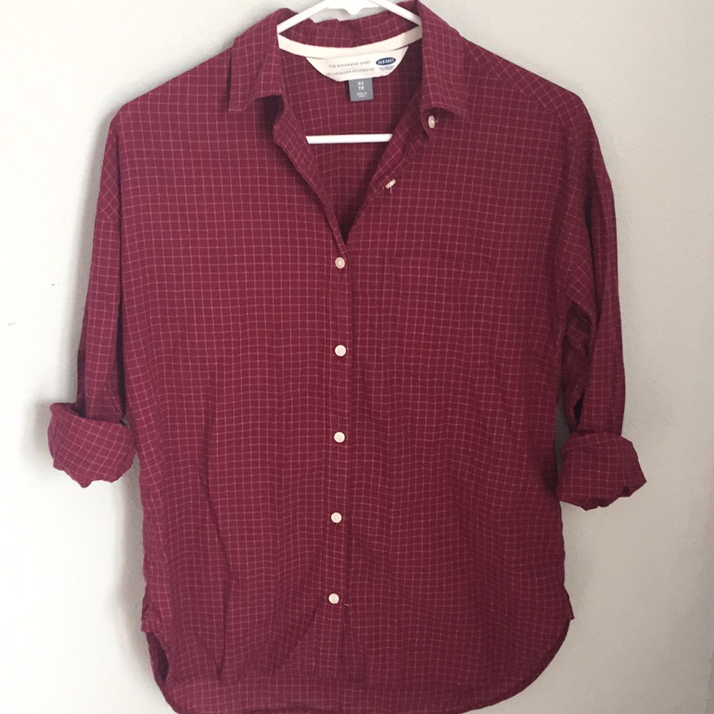 Old Navy “The Boyfriend Shirt”